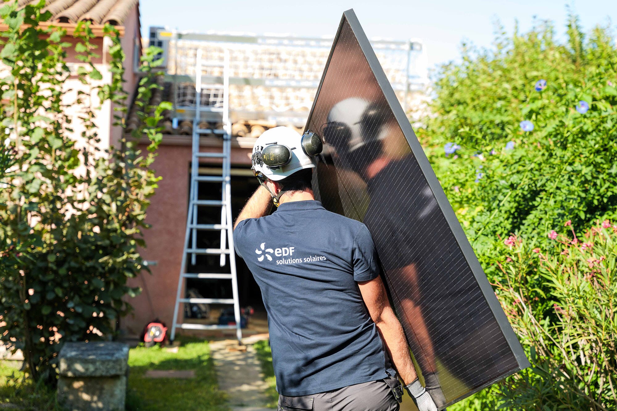 EDF solutions solaires, installation